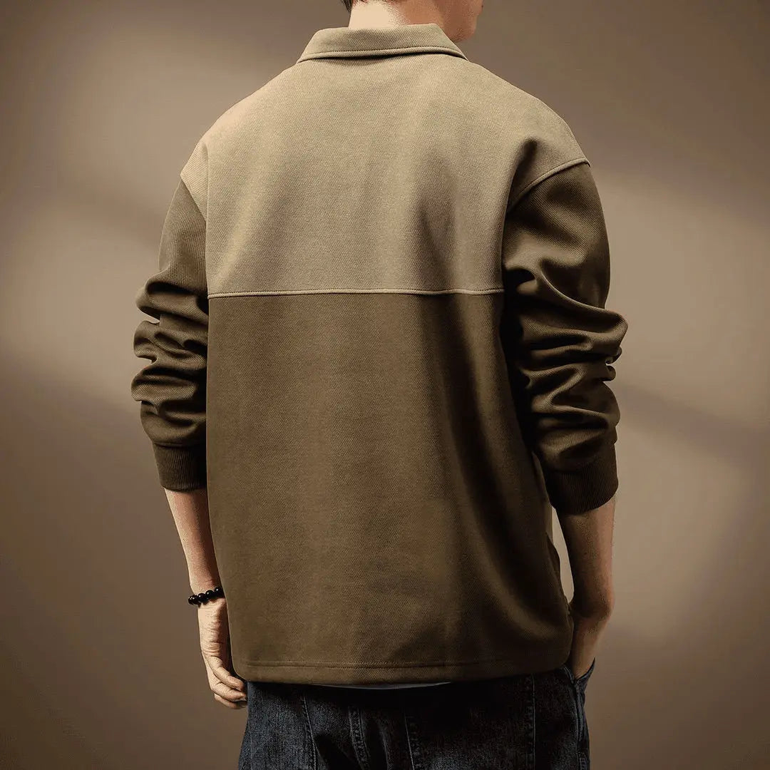 Men's Long-Sleeve Polo Shirt