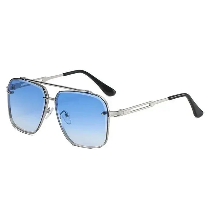 Men's Square Aviator Style Stylish Sunglasses