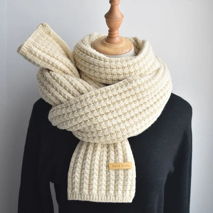 Women's Cozy Long Knitted Scarf