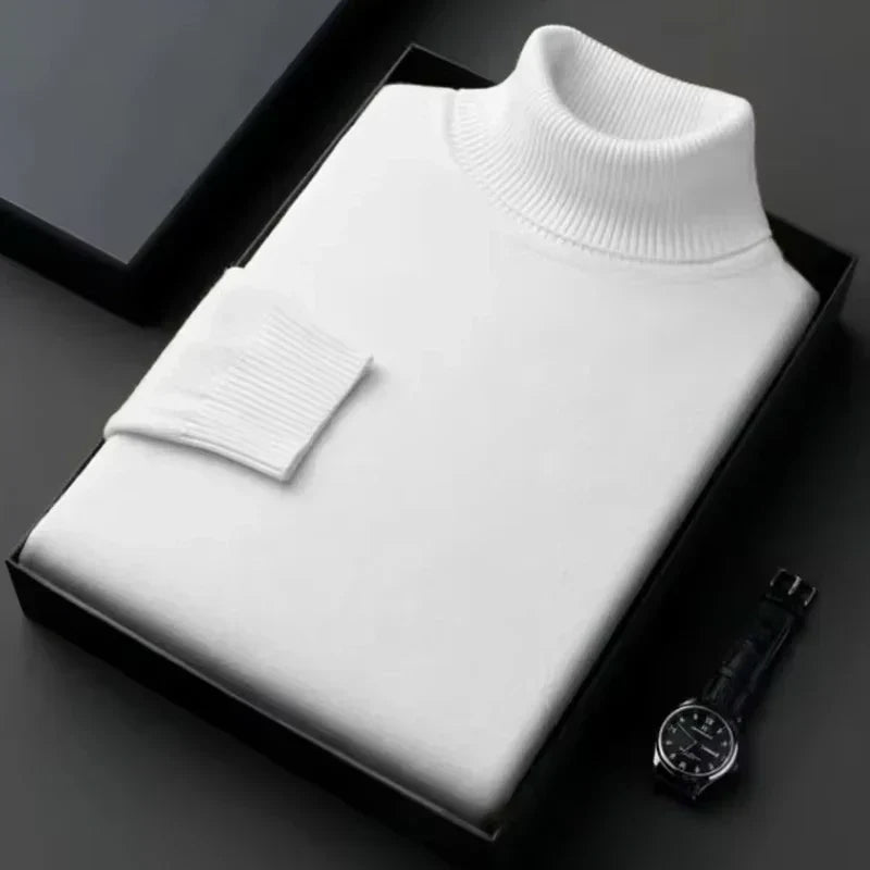 Men's Elegant and Comfortable Turtleneck Sweater