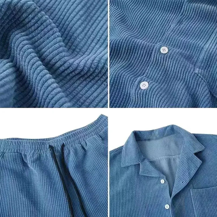 Men's Corduroy Lounge Set
