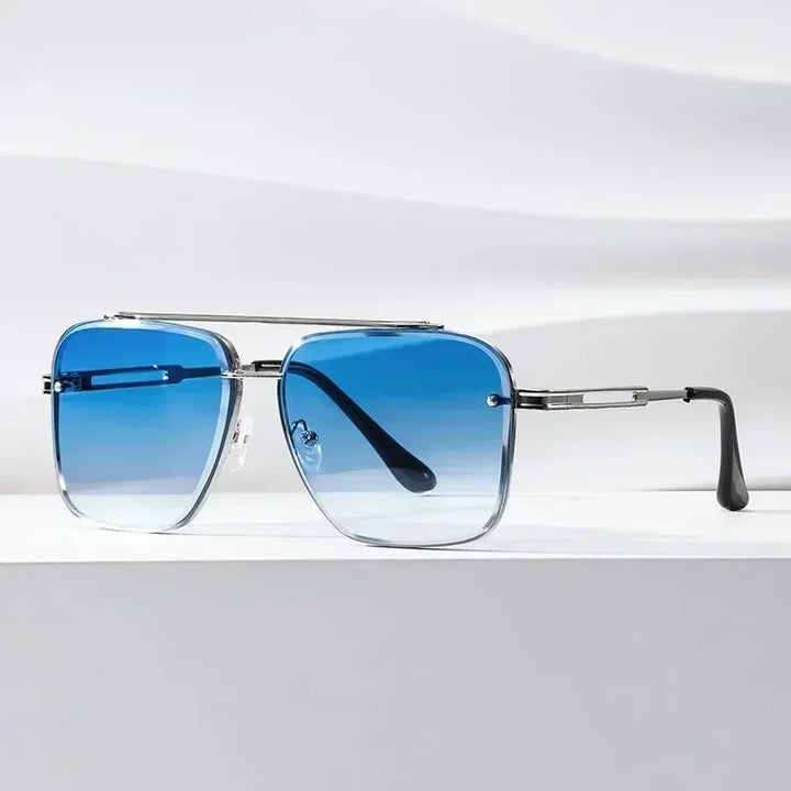 Men's Square Aviator Style Stylish Sunglasses