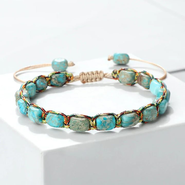 Bohemian Natural Stone Bracelet for Stylish Accessories