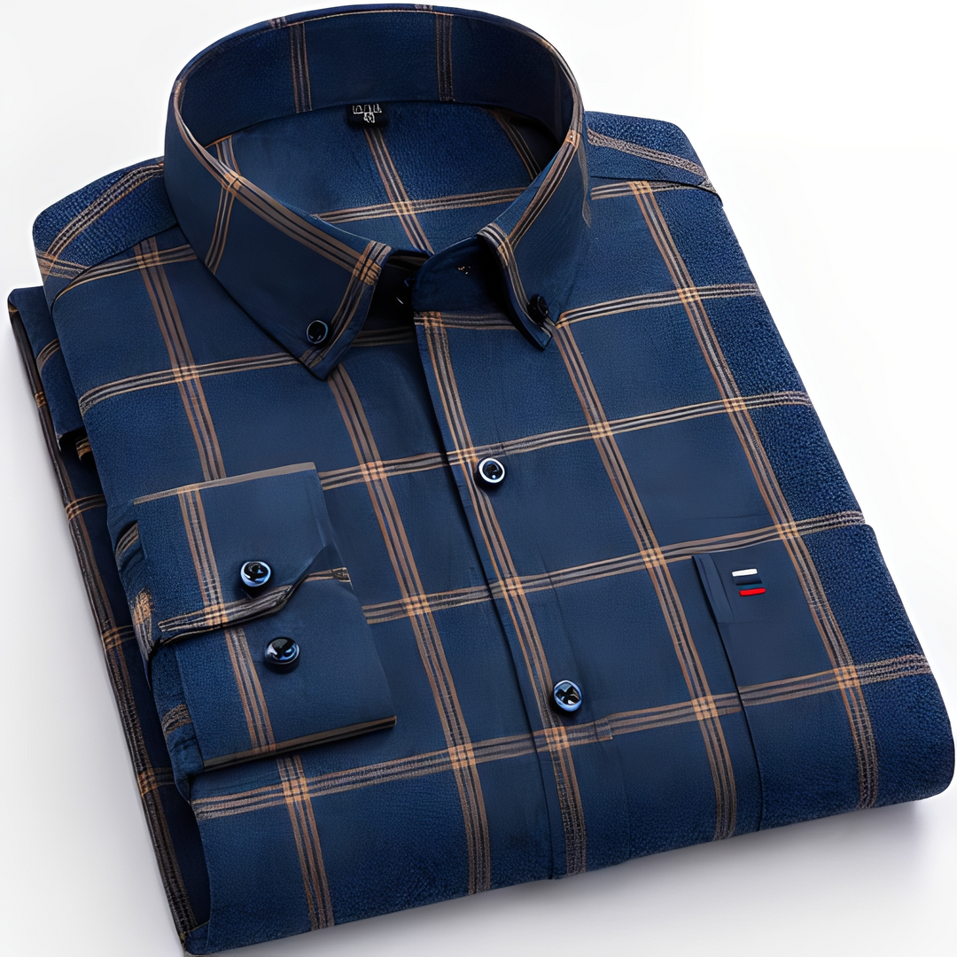 Lance | Men's Long Sleeve Plaid Shirt