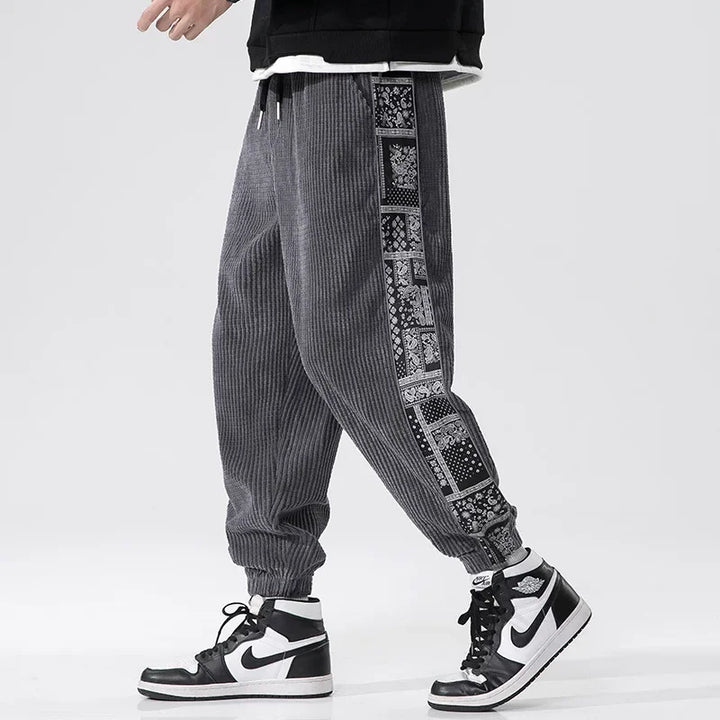 Men's Corduroy Joggers for Comfortable Casual Wear
