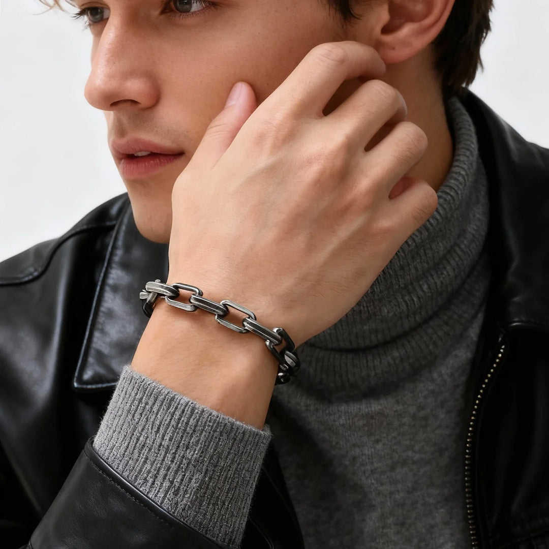 Stylish Steel Bracelet for Men and Women