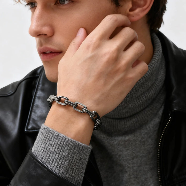 Stylish Steel Bracelet for Men and Women