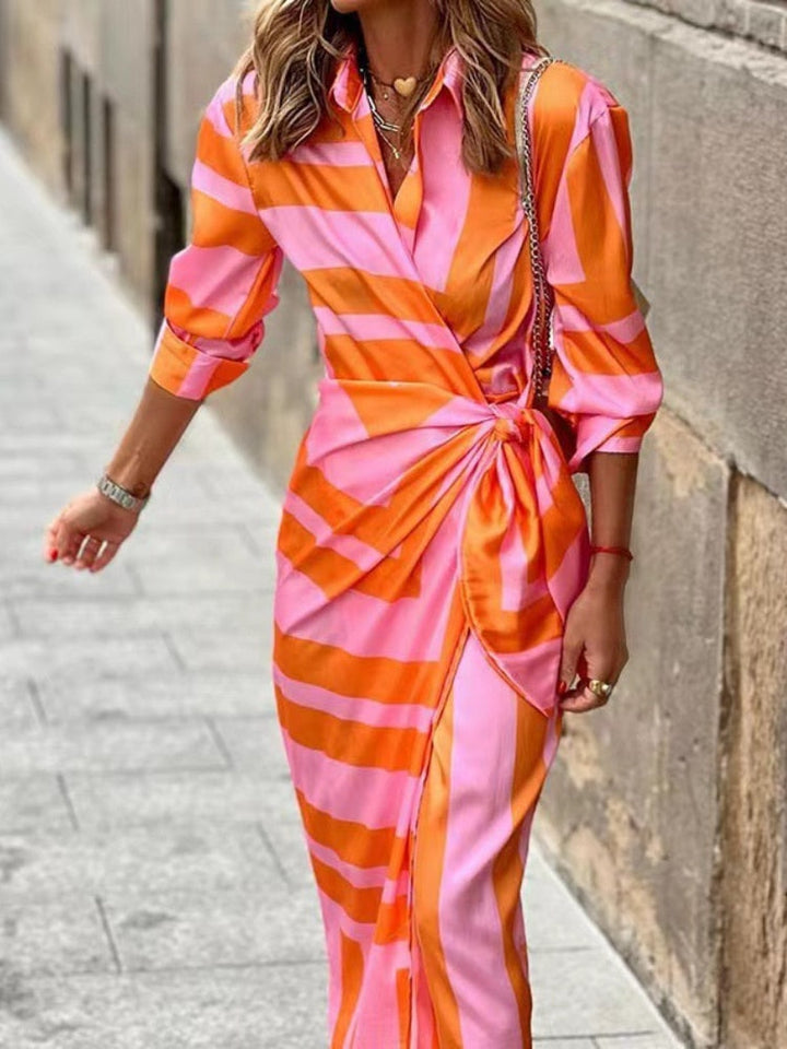 Vespera | Women's Floral Wrap Dress