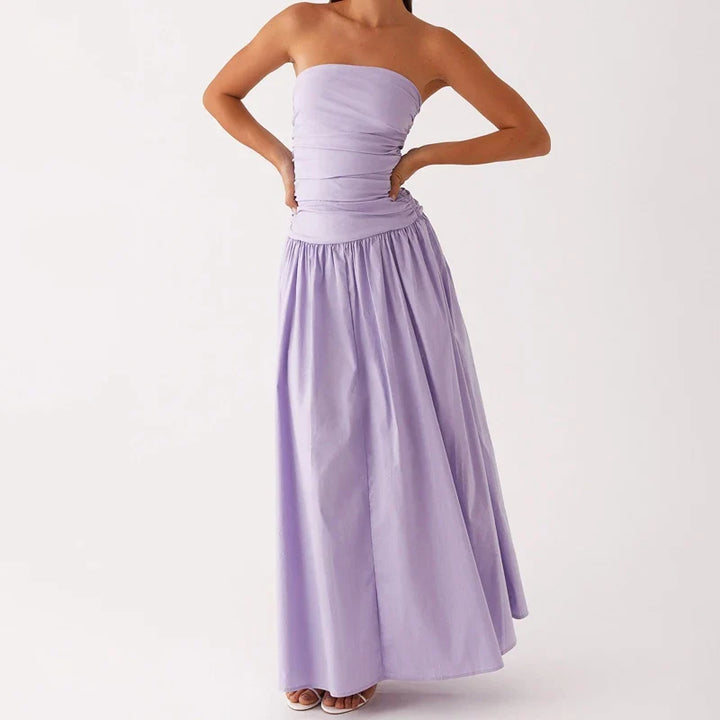 Women's Strapless Evening Dress