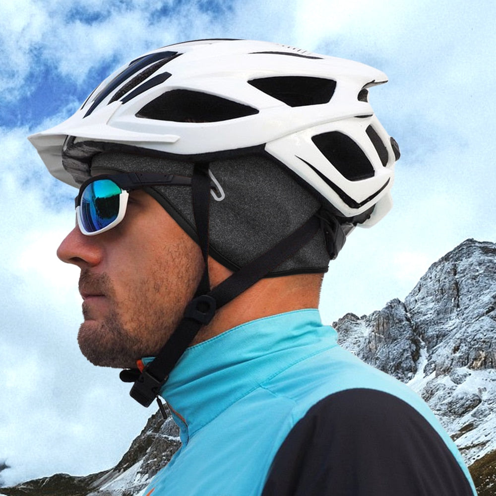 Men's Elastic Fabric Winter Cap for Helmet Use