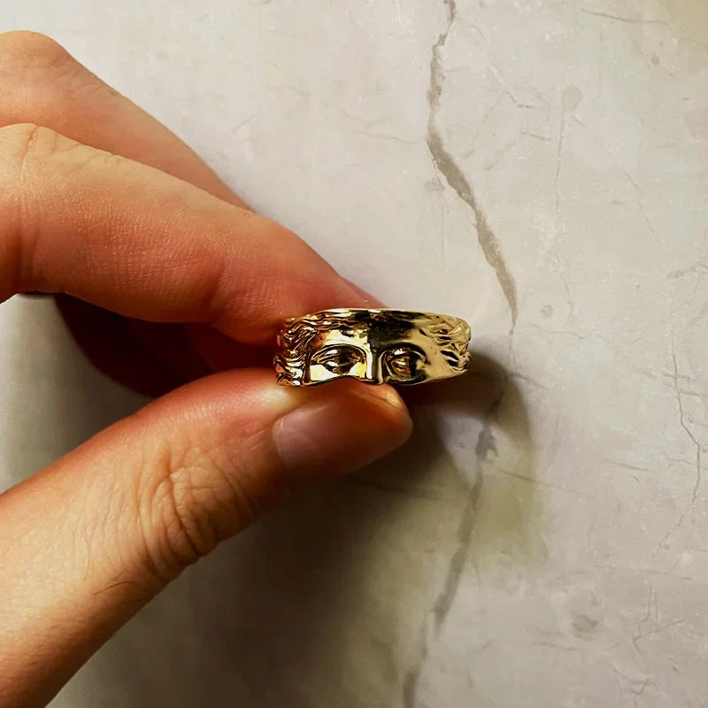 Celestial-Inspired Decorative Ring for Unique Style