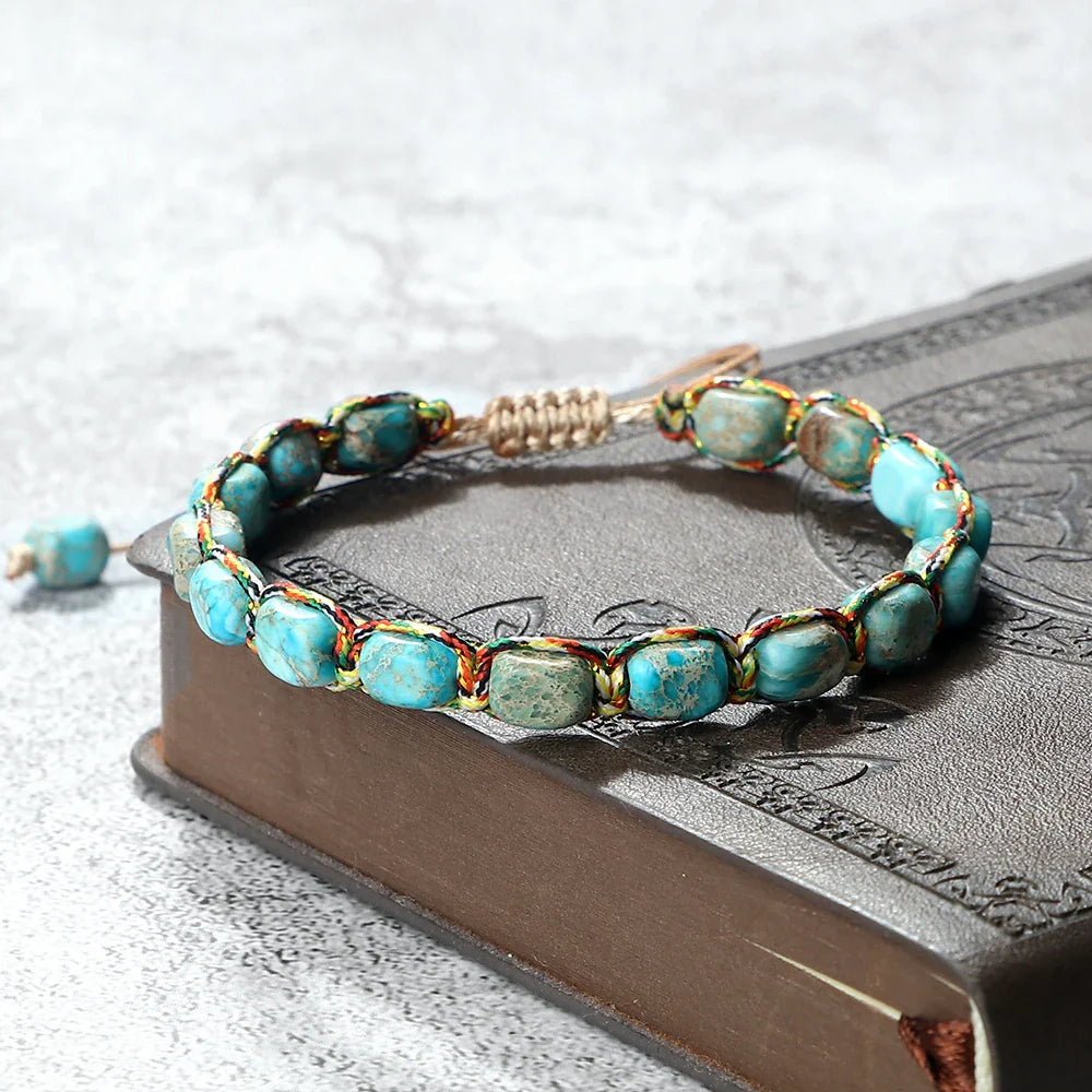 Bohemian Natural Stone Bracelet for Stylish Accessories
