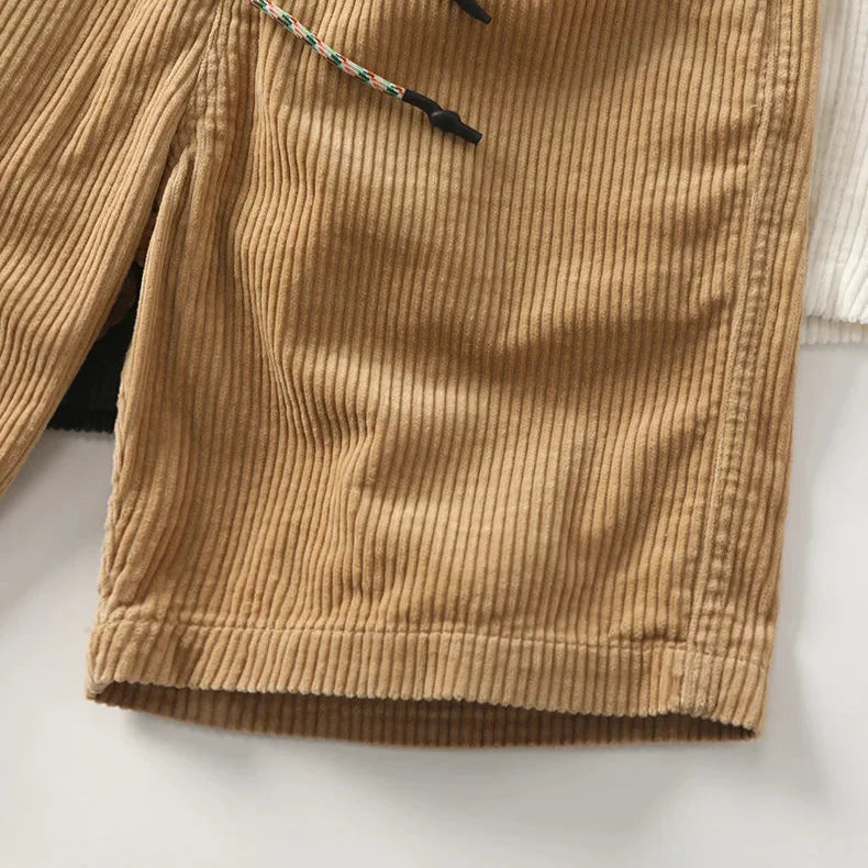 Men's Corduroy Casual Shorts