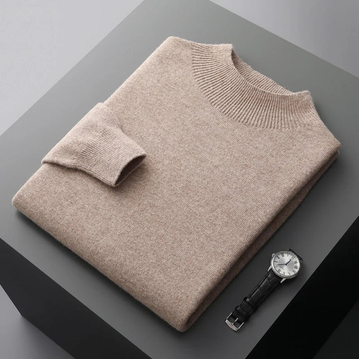 Men's Classic Long Sleeve Crew Neck Sweater