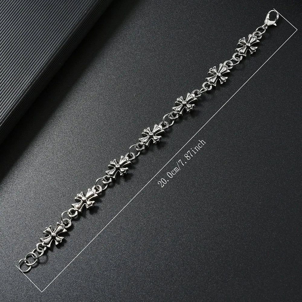Elegant Cross Bracelet - Stylish Religious Accessory-Omni Prime Goods