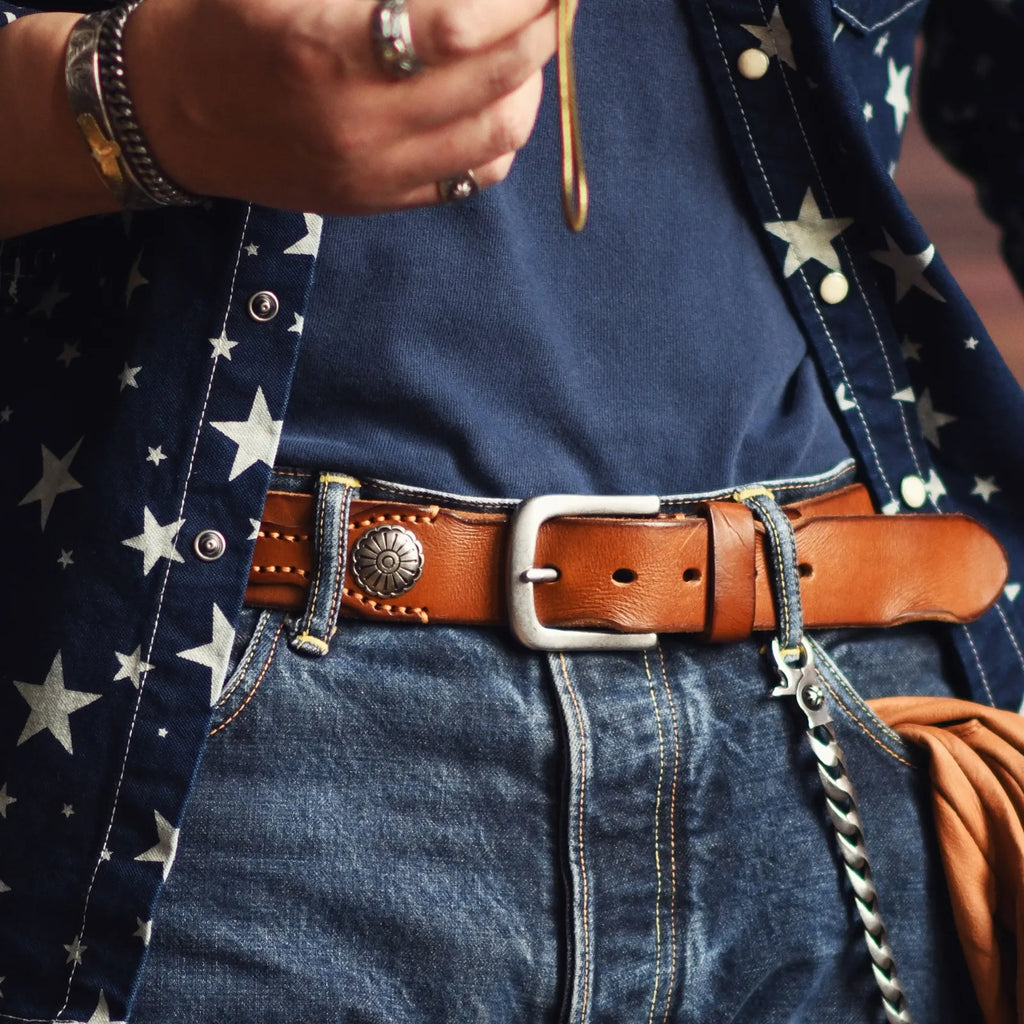 Premium Cowhide Leather Belt-Omni Prime Goods