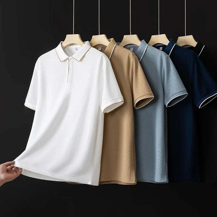 Men's Knit Polo Shirt