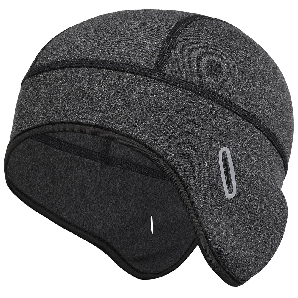 Men's Elastic Fabric Winter Cap for Helmet Use