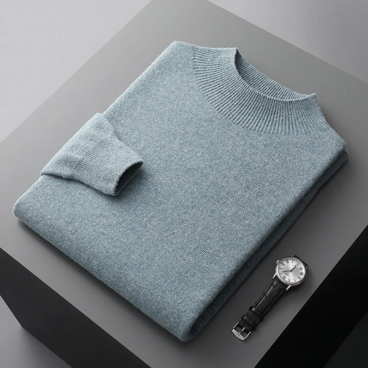 Men's Classic Long Sleeve Crew Neck Sweater