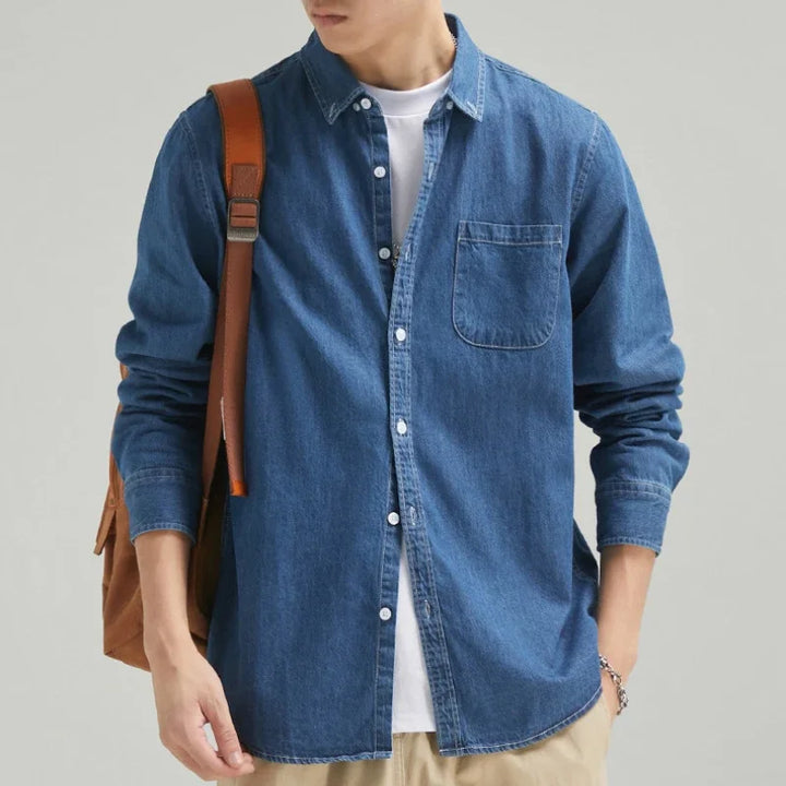 Men's Casual Denim Shirt