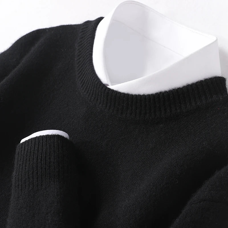 Men's Modern Crewneck Sweater