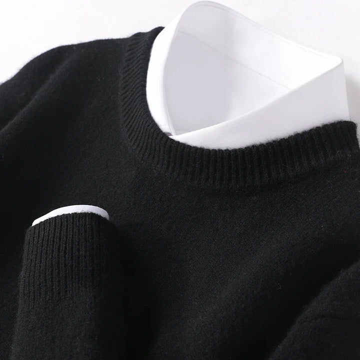 Men's Modern Crewneck Sweater