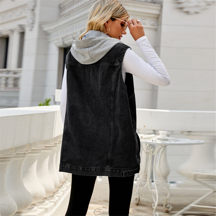 Women's Denim Vest