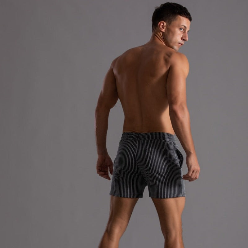 James | Men's Stylish Striped Shorts
