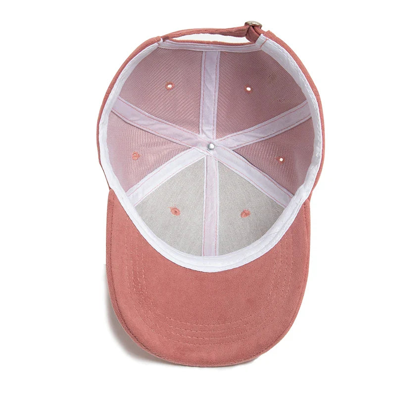 Suede Baseball Cap for Stylish Comfort-Omni Prime Goods