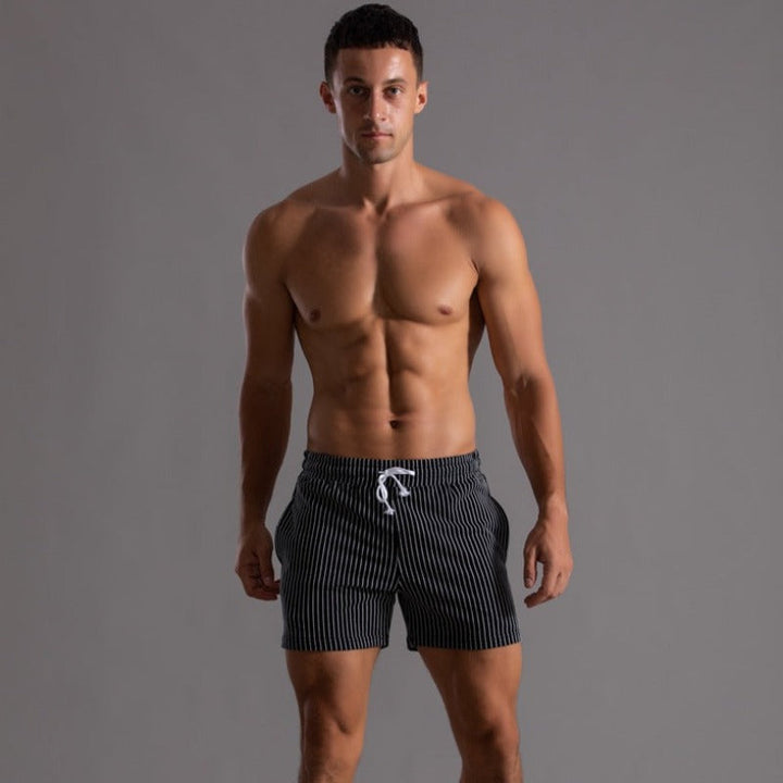 James | Men's Stylish Striped Shorts