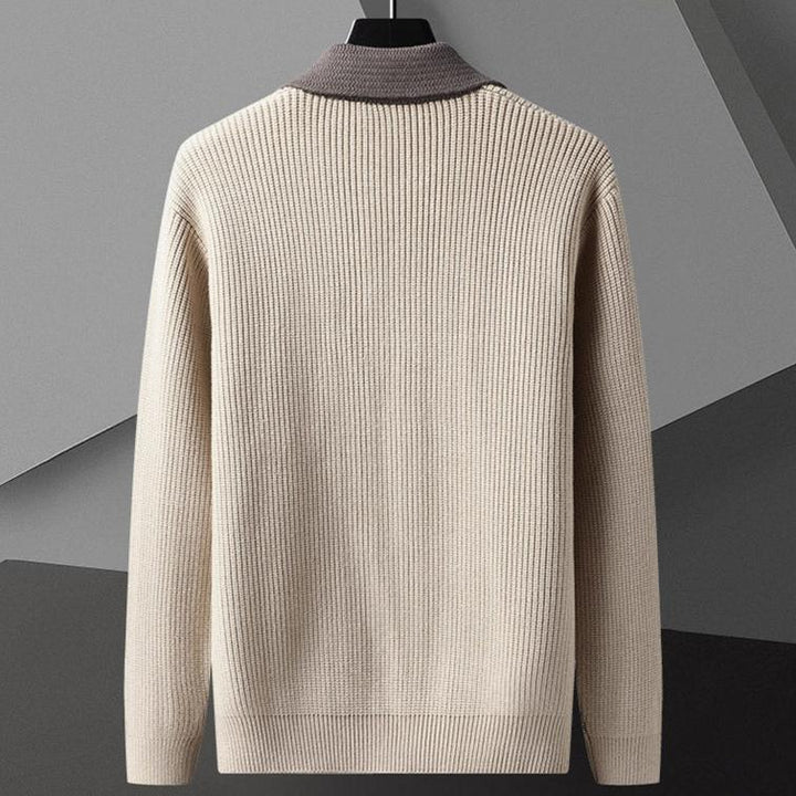 Men's Knit Cardigan Sweater