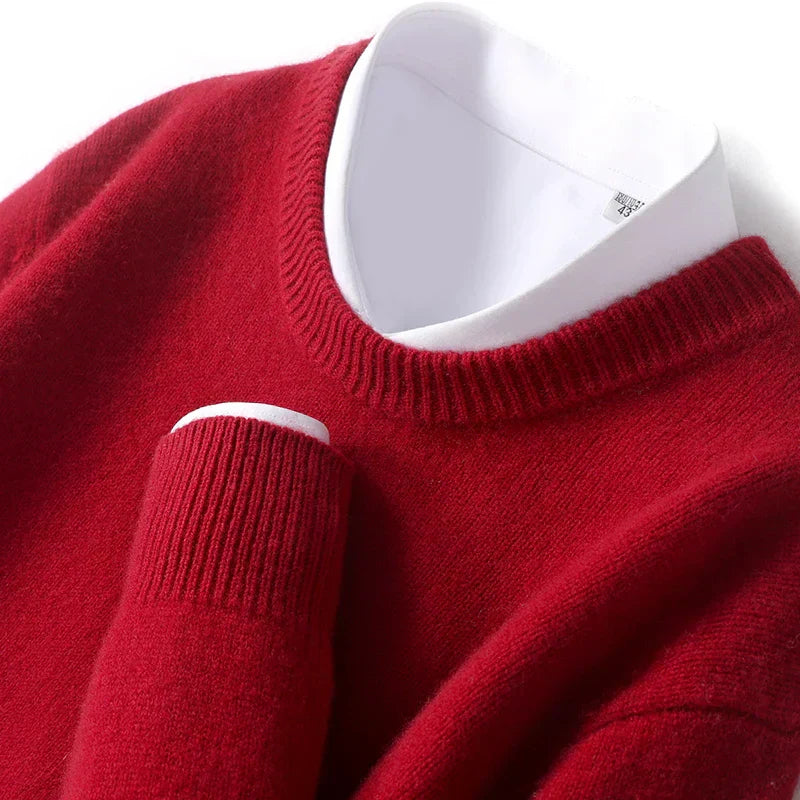Men's Modern Crewneck Sweater