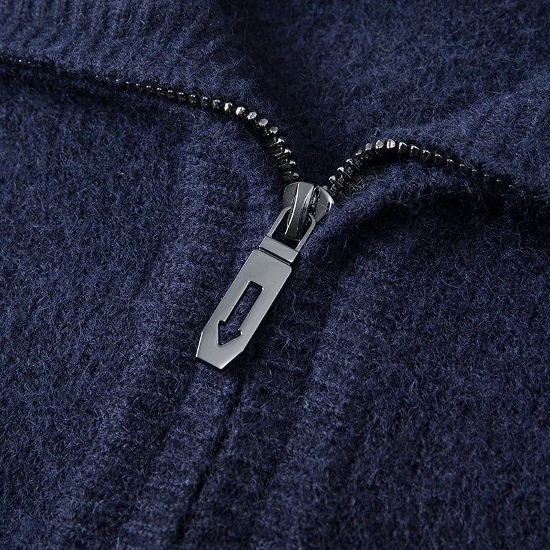 Men's Knit Quarter Zip Sweater