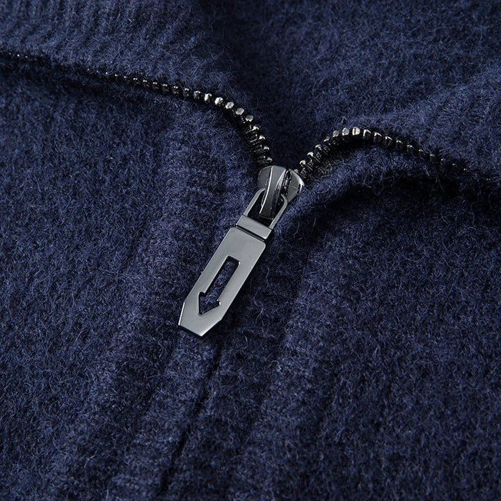 Men's Knit Quarter Zip Sweater