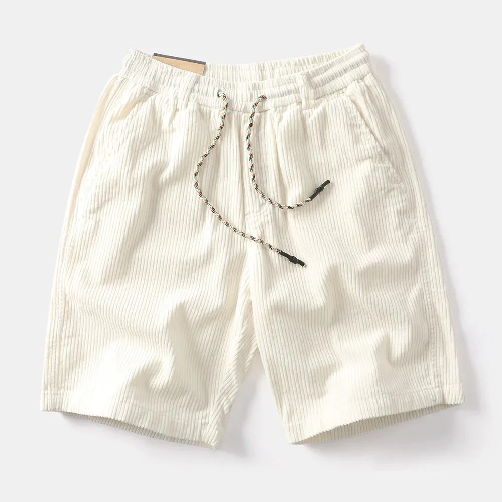Men's Corduroy Casual Shorts
