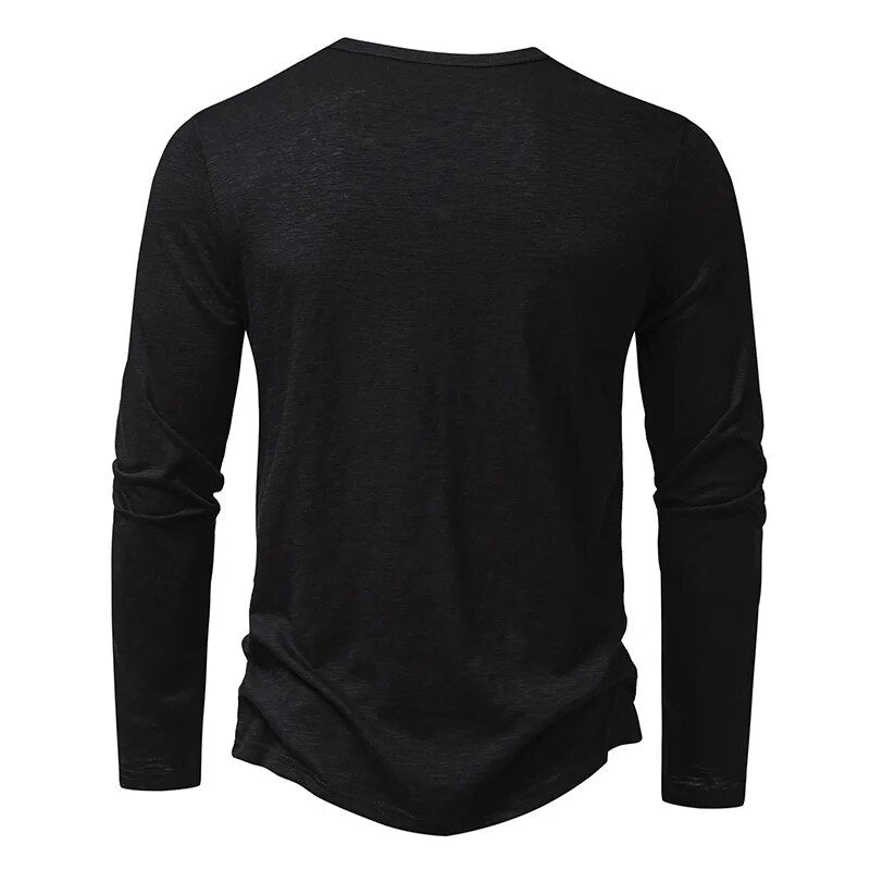 Men's Classic Henley Shirt