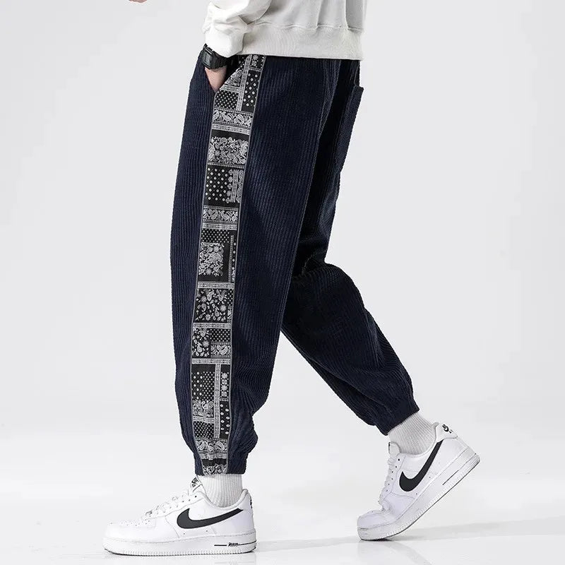 Men's Corduroy Joggers for Comfortable Casual Wear