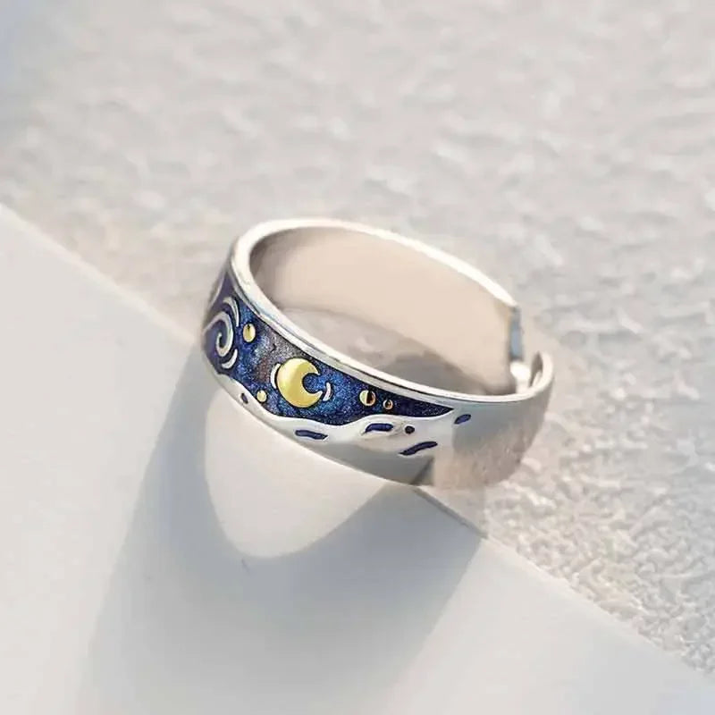 Celestial Night-Inspired Rings for Unique Style
