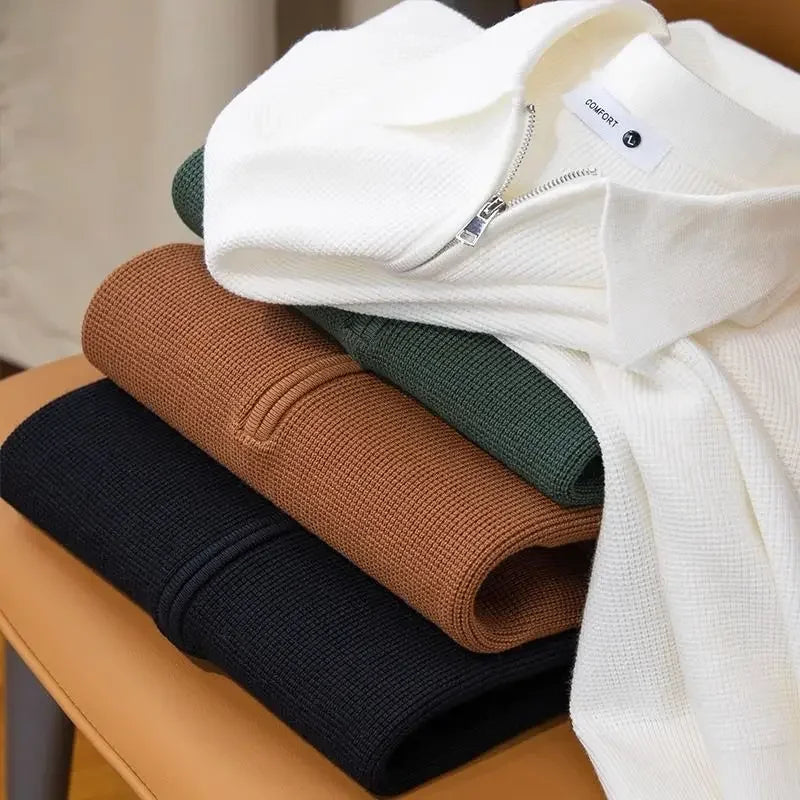 Men's Waffle Knit Casual Shirt