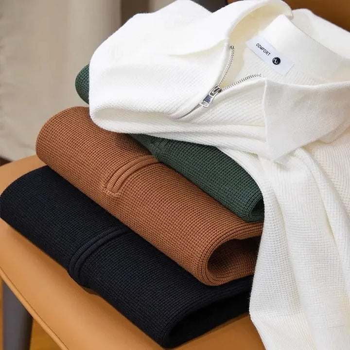 Men's Waffle Knit Casual Shirt