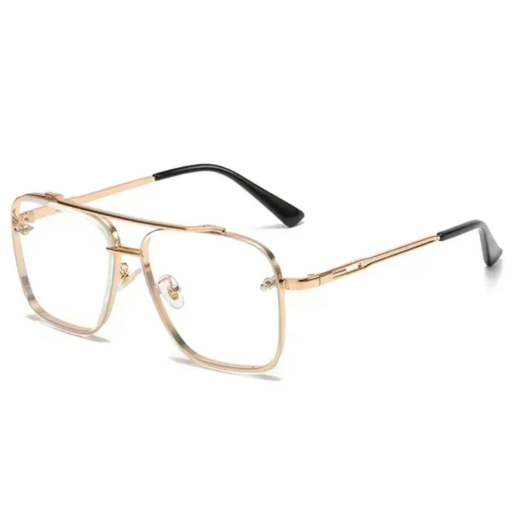 Men's Square Aviator Style Stylish Sunglasses
