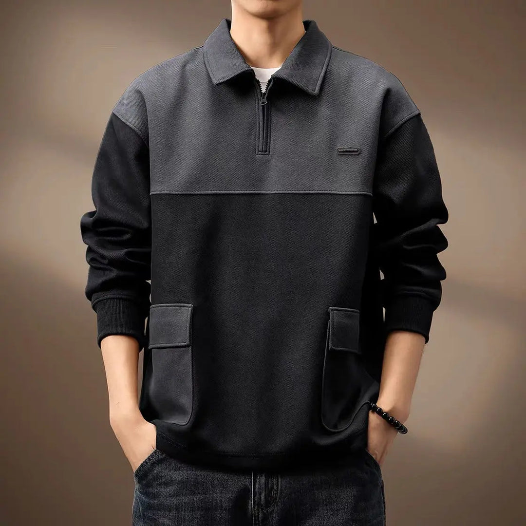 Men's Long-Sleeve Polo Shirt