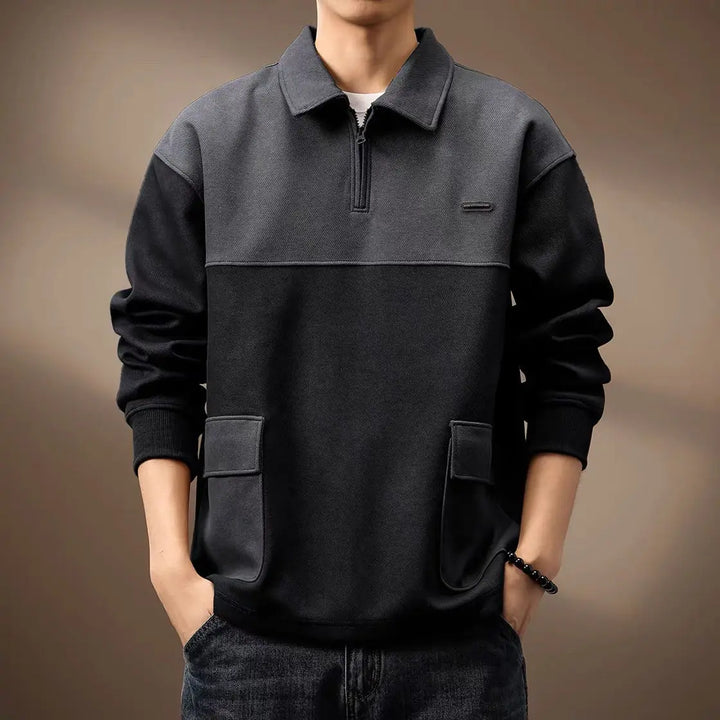 Men's Long-Sleeve Polo Shirt