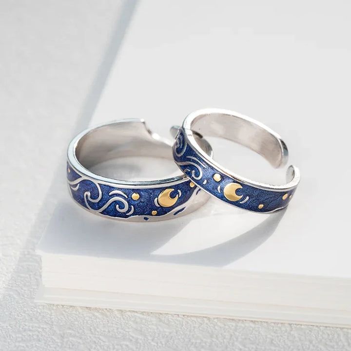 Celestial Night-Inspired Rings for Unique Style