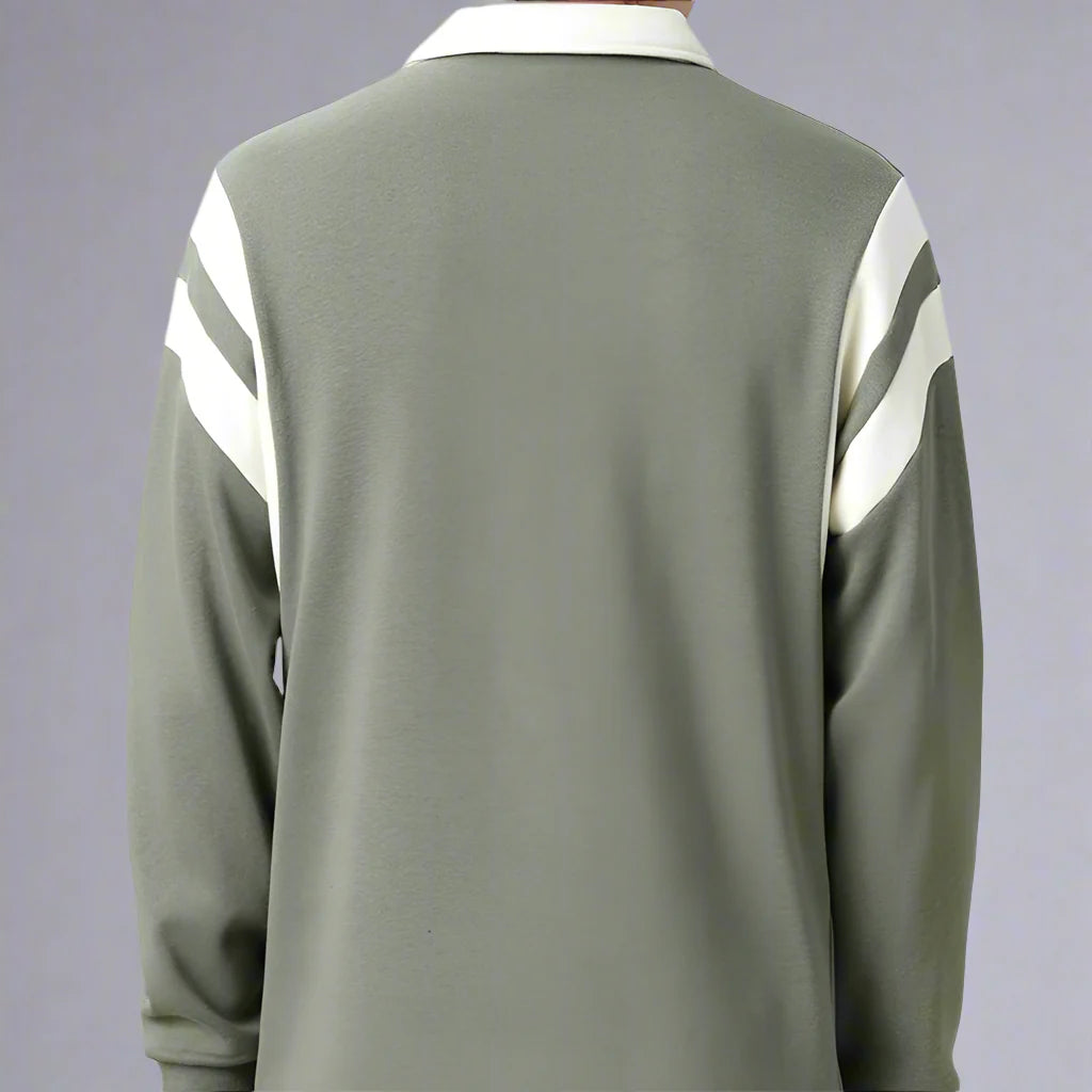 Men's Classic Long-Sleeve Polo Shirt