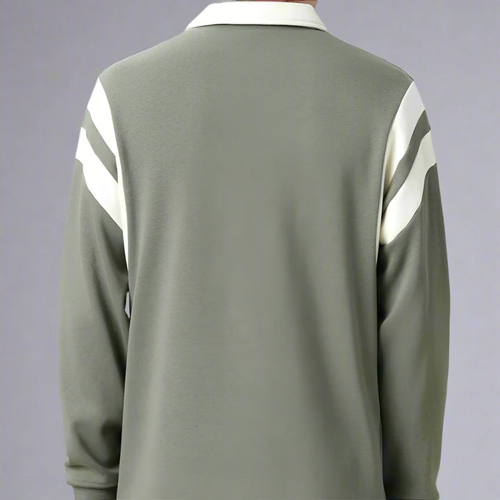 Men's Classic Long-Sleeve Polo Shirt