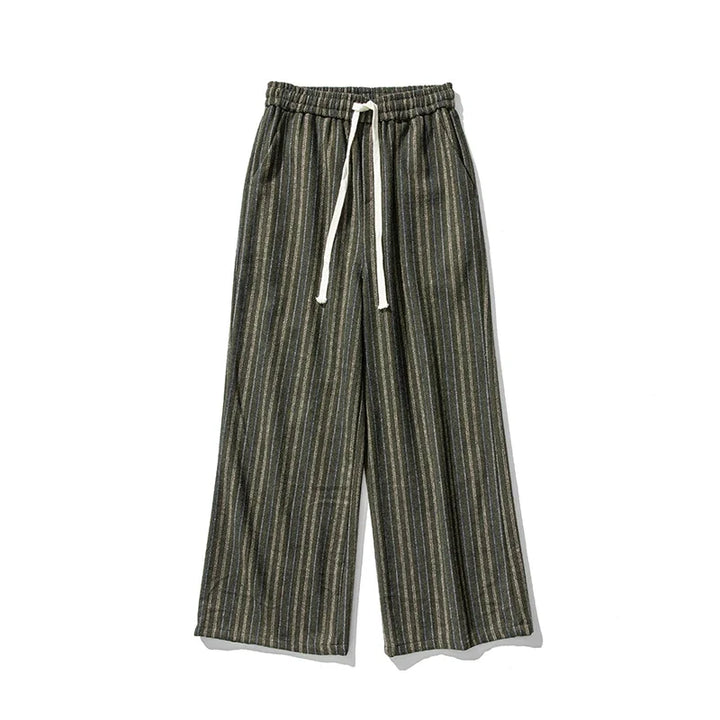 Men's Striped Casual Trousers