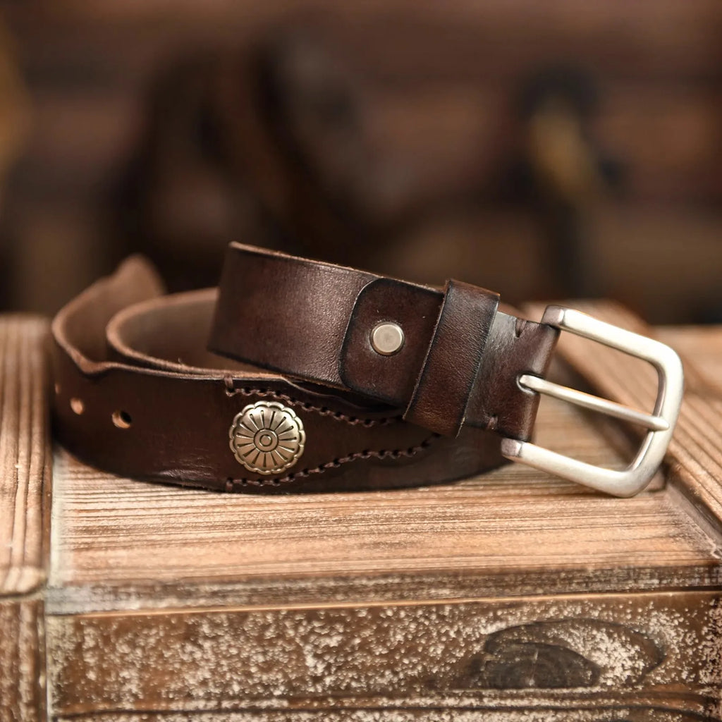 Premium Cowhide Leather Belt-Omni Prime Goods