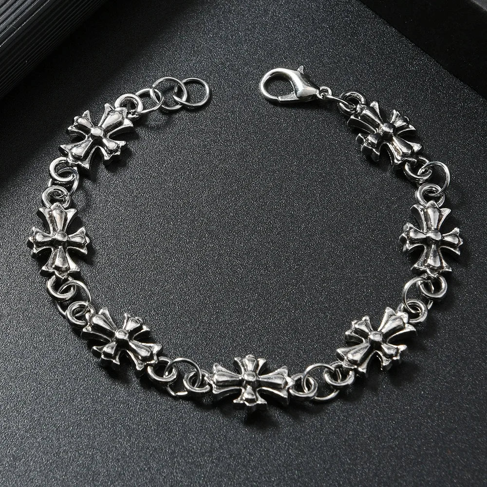 Elegant Cross Bracelet - Stylish Religious Accessory-Omni Prime Goods