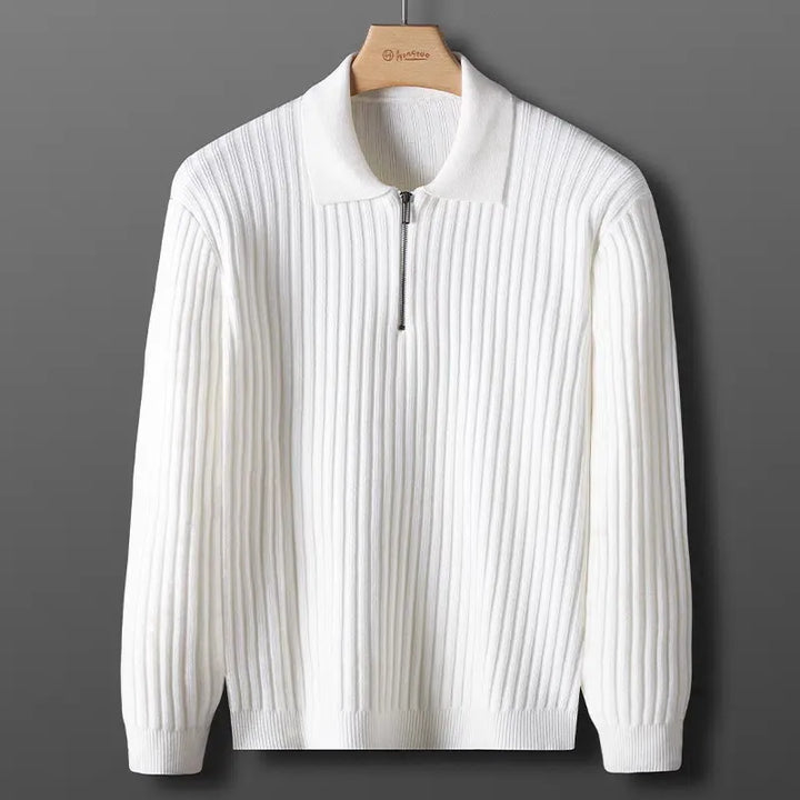 Men's Knit Polo Shirt